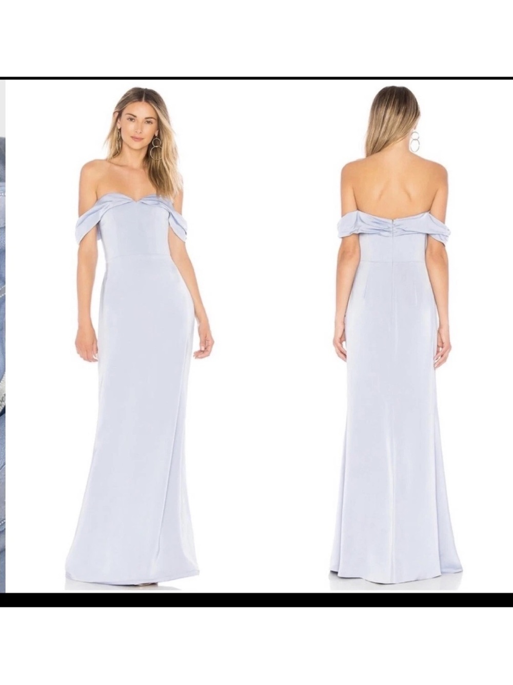 Lovers + Friends Hadid off the shoulder maxi dress